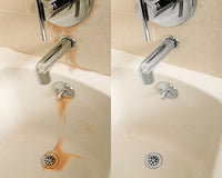 Iron Out Rust Stain Remover Automatic Toilet Bowl Cleaner Tablets and Powerful Gel Spray
